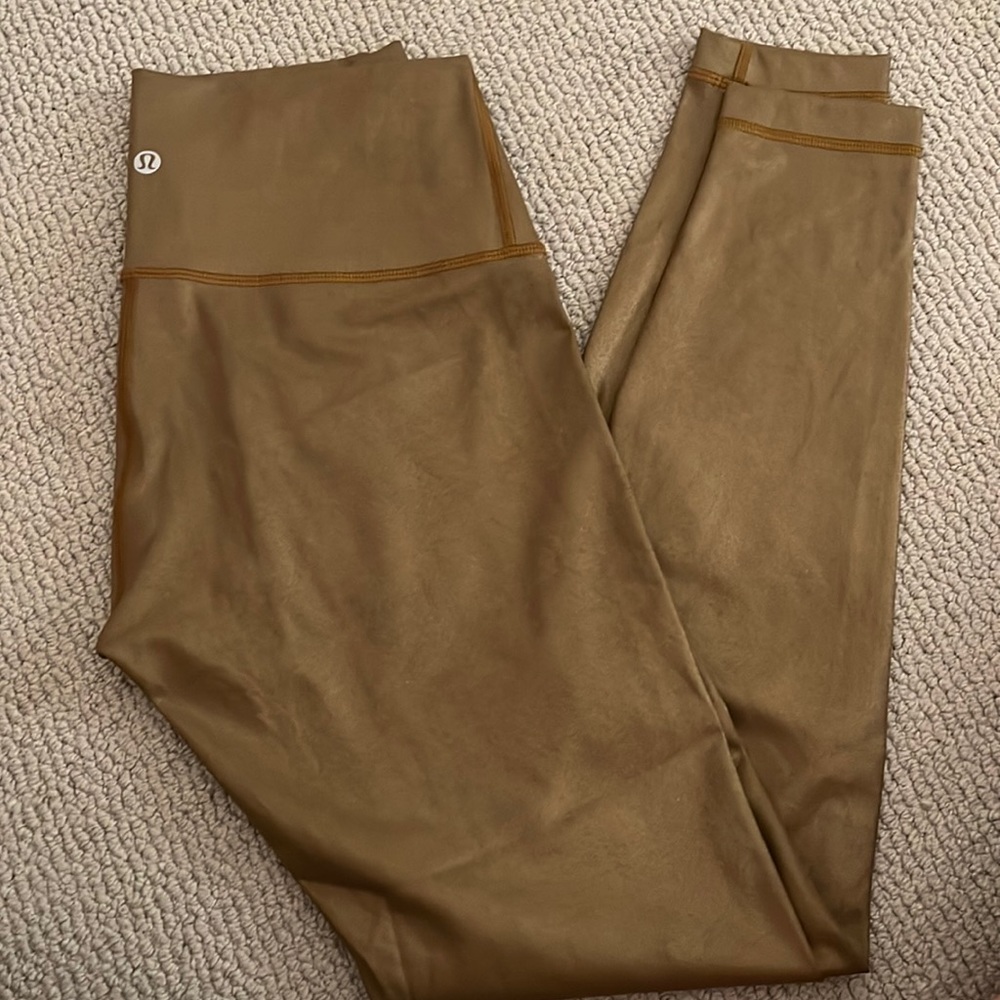 Lululemon gold align leggings